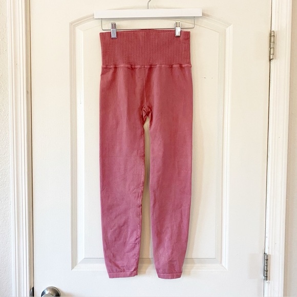 FREE PEOPLE Good Karma High Waist Leggings NEW Size M/L - Picture 3 of 8